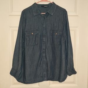 Denim 24/7 Button-Up Denim Shirt